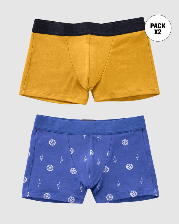 Bóxers cortos x2 niño