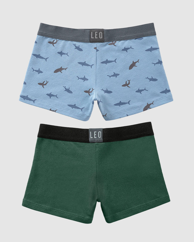 Bóxers cortos x2 niño