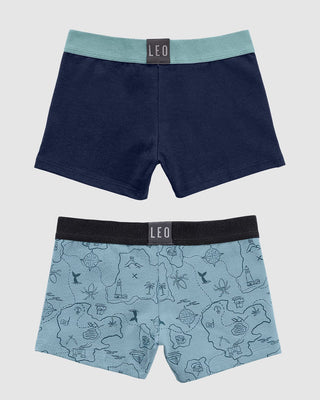 Bóxers cortos x2 niño#color_s05-azul-estampado