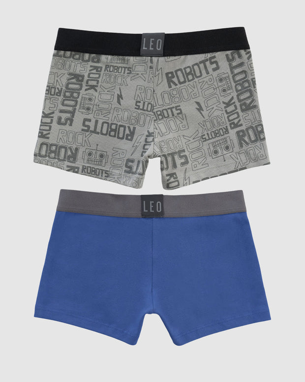 Bóxers cortos x2 niño