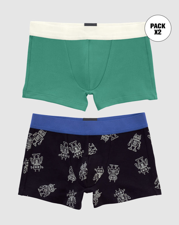 Bóxers cortos x2 niño