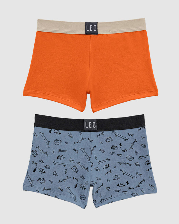 Bóxers cortos x2 niño