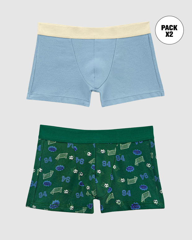 Bóxers cortos x2 niño