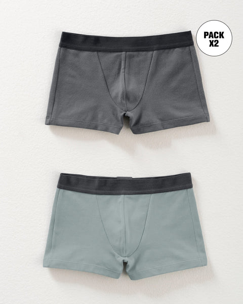 paquete-x2-boxers-en-algodon-para-ninos#color_s60-gris-claro-gris-oscuro