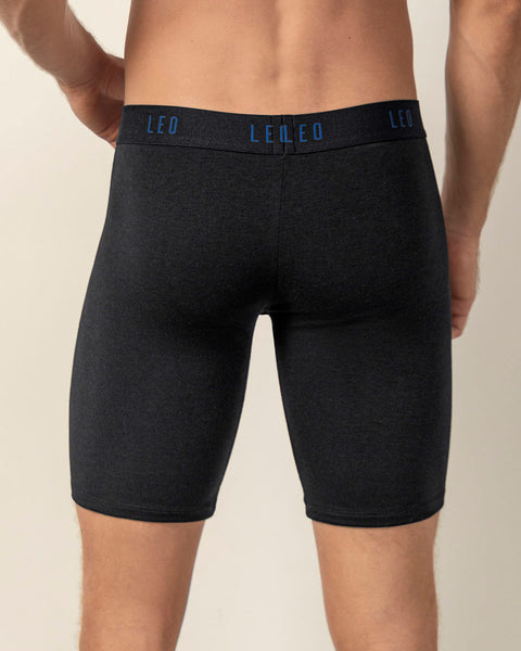 Paquete x2 bóxers largos ajustado con algodón#color_s79-negro-verde-estampado-puntos