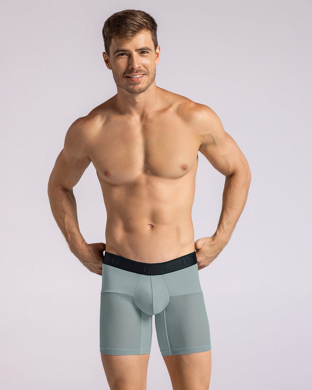 Paquete x3 bóxers medio de secado rápido con mallas transpirables