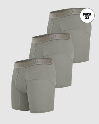 Paquete x 3 bóxers, secado rápido y mallas transpirables#color_198-verde-grisaceo