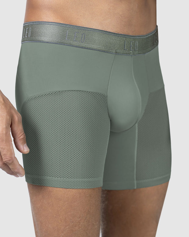 Paquete x 3 bóxers, secado rápido y mallas transpirables