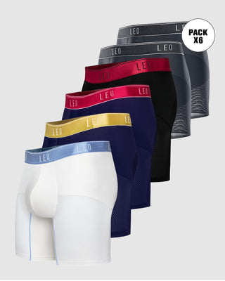 Paquete x 6 bóxers, secado rápido y mallas transpirables#color_s02-negro-azul-medio-blanco