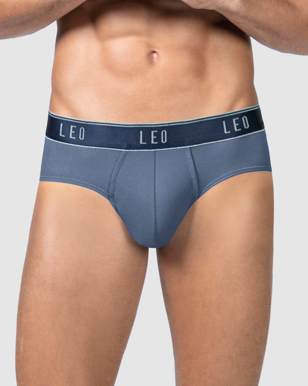 Paquete x 5 bóxers brief de alta transpiración en microfibra ideales para uso diario