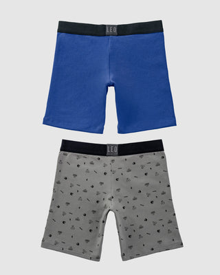 Paquete x2 bóxer largo para niño#color_s09-azul-gris-estampado