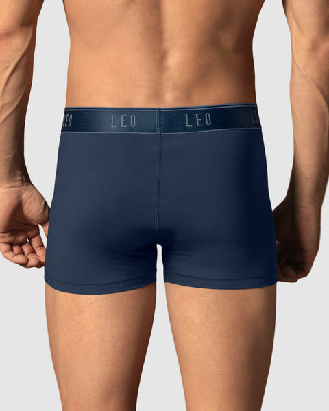 Paquete x 5 bóxers cortos con buen ajuste al cuerpo#color_515-azul-oscuro