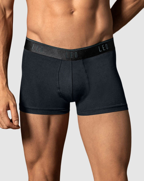 Paquete x 5 bóxers cortos con buen ajuste al cuerpo#color_700-negro