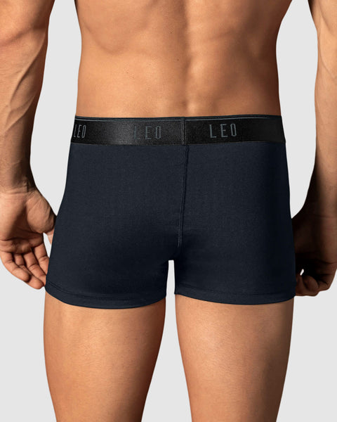 Paquete x 5 bóxers cortos con buen ajuste al cuerpo#color_700-negro