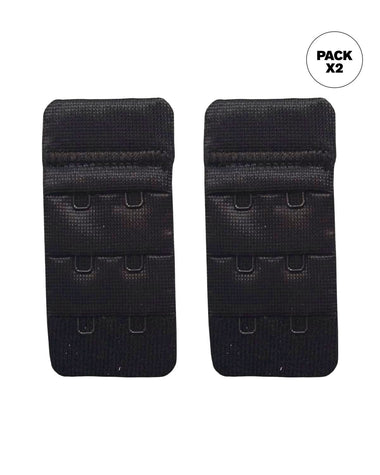 Paquete por 2 broches extensores para brasieres#color_998-surtido-negro