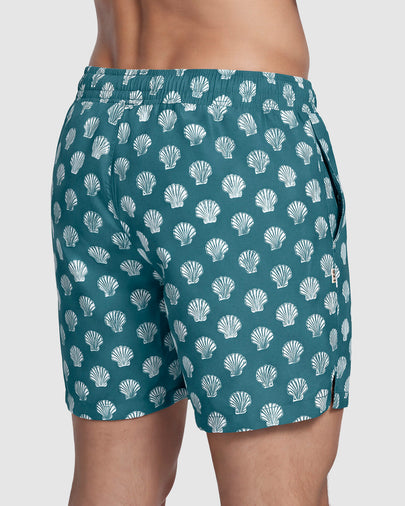 Pantaloneta de baño con malla interna y cintura ajustable#color_b98-azul-rey