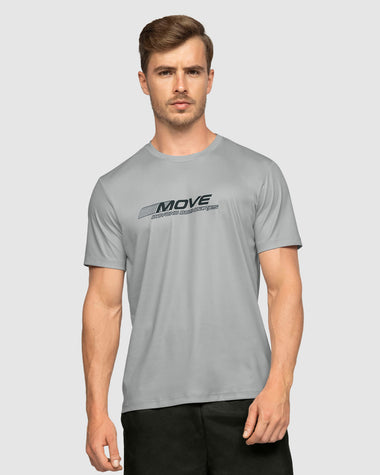 Camiseta deportiva masculina con tecnología de secado rápido#color_715-gris