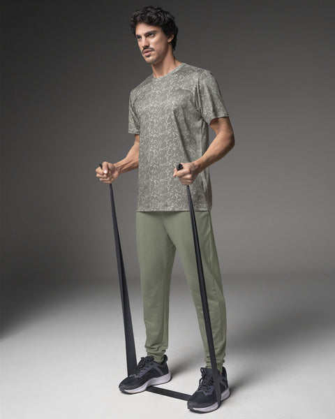Camiseta deportiva masculina con tecnología de secado rápido#color_789-estampado-marmol