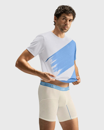 Camiseta deportiva masculina con tecnología de secado rápido#color_a59-blanco-argentina