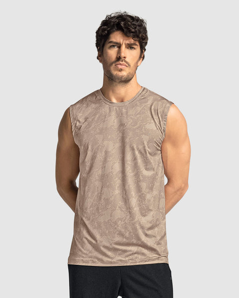 Camiseta manga sisa deportiva y de secado rapido para hombre Leonisa Colombia