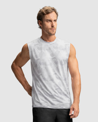 Camiseta manga sisa deportiva y de secado rápido para hombre#color_718-fondo-gris-claro