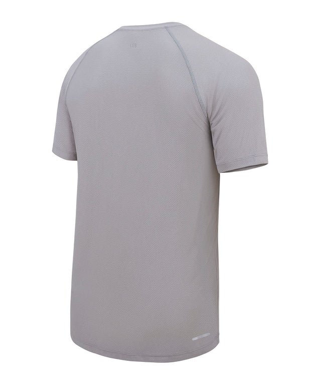 Camiseta deportiva con tela texturizada y transpirable