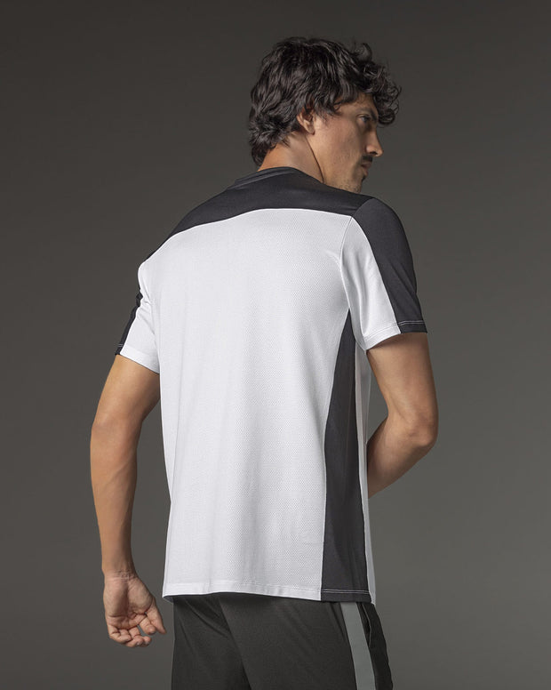 Camiseta deportiva masculina manga corta