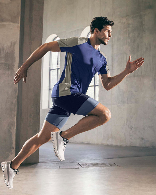 Camiseta deportiva masculina manga corta