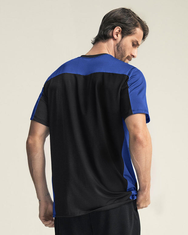 Camiseta deportiva masculina manga corta