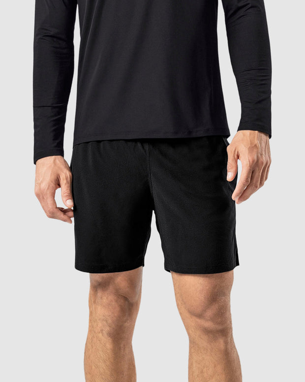 Pantaloneta deportiva con bóxer interno