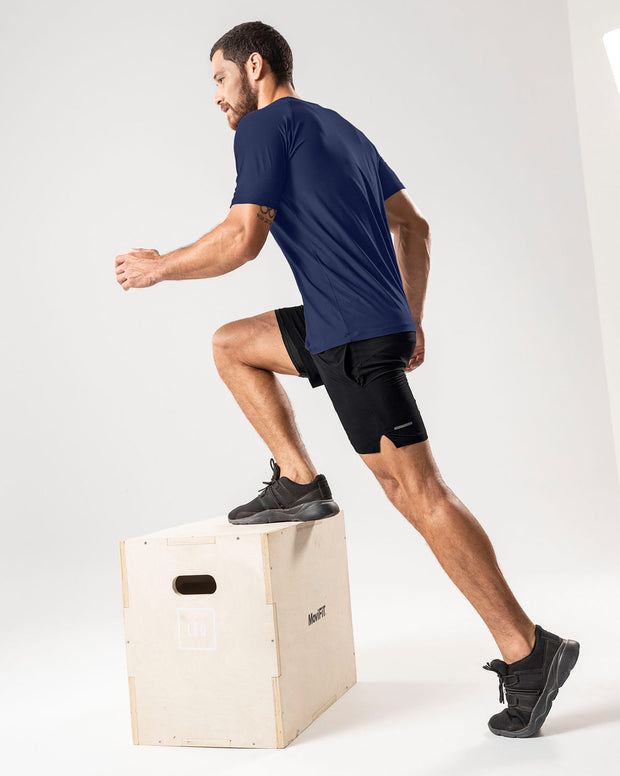 Pantaloneta deportiva con bóxer interno