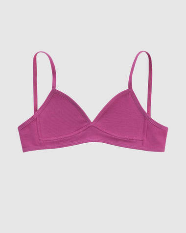 Top básico principiante para niña elaborado en algodón#color_380-fucsia-medio