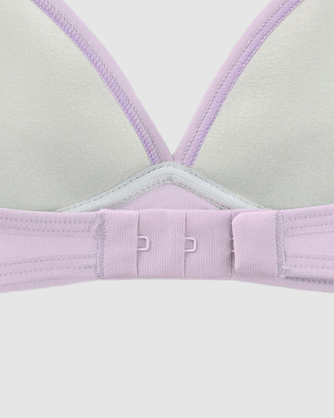 Top básico principiante para niña elaborado en algodón#color_411-lila