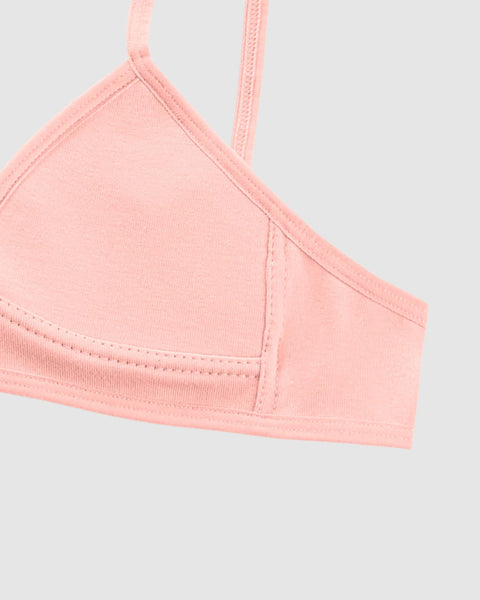 Top básico principiante para niña elaborado en algodón#color_c07-rosado
