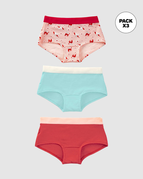 Hipster x3 para niña#color_s05-azul-claro-fondo-rosado-estampado-fondo-rojo