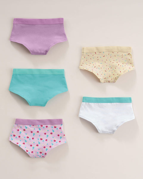 Paquete x 5 panties tipo hipster para niña#color_s30-surtido-rosado-azul-helado