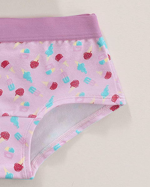 Paquete x 5 panties tipo hipster para niña#color_s30-surtido-rosado-azul-helado