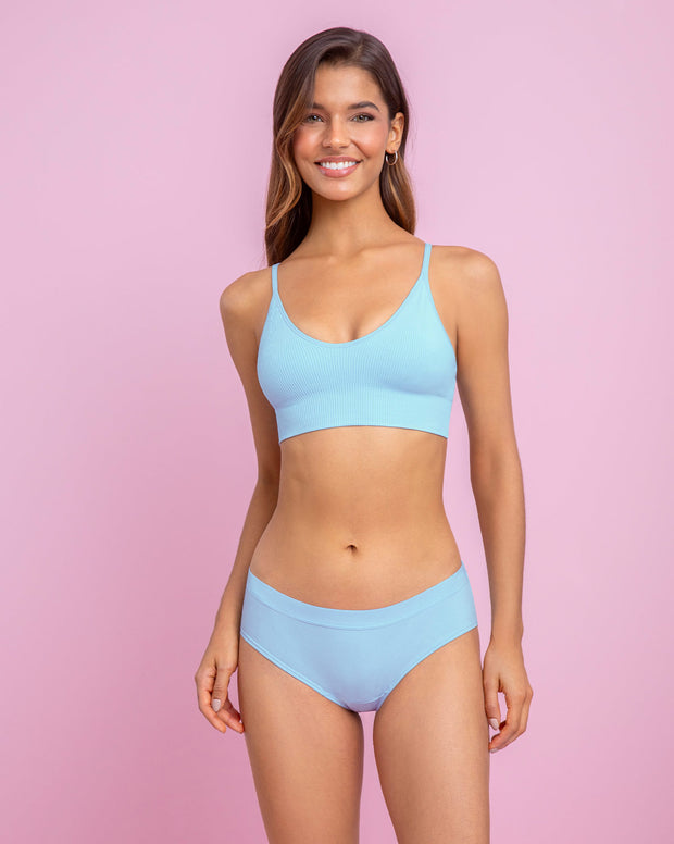 Paquete x 3 panties estilo hípster en algodón