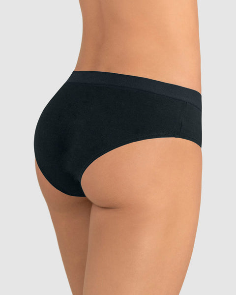 Paquete x 3 panties estilo hipster en algodón#color_s57-blanco-negro-rosa-claro