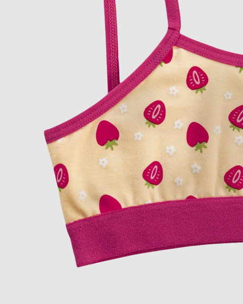 Paquete x 2 Top para niña#color_s02-amarillo-estampado-puntos-rosa
