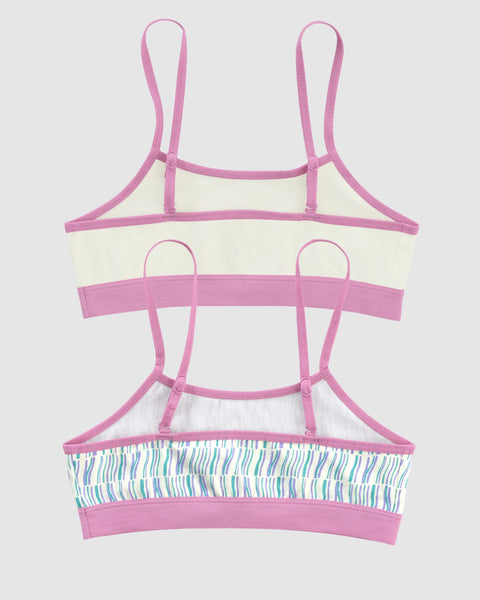 Paquete x 2 Top para niña#color_s03-marfil-rayas