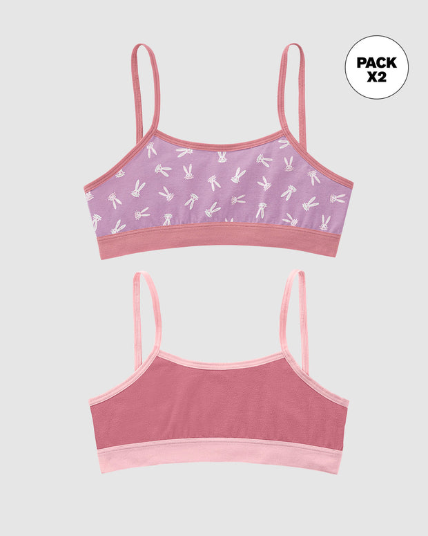 Paquete x 2 Top para niña