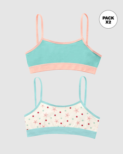Paquete x 2 Top para niña#color_s05-azul-claro-marfil-estampado