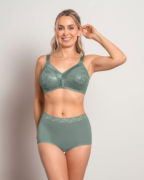 Brasier con copas completas en encaje de buen cubrimiento#color_198-verde-empolvado