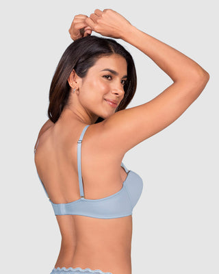 Brasier strapless con arco de realce suave#color_591-azul-claro