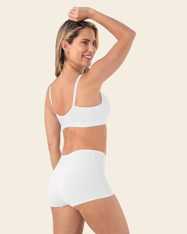 Brasier triangular de realce suave y espalda ancha