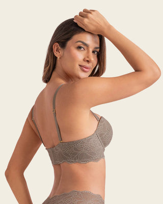 Brasier en encaje con realce incorporado#color_760-gris