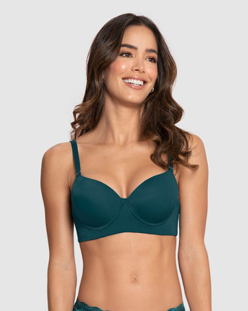 Brasier de realce alto copa lisa#color_068-verde-esmeralda