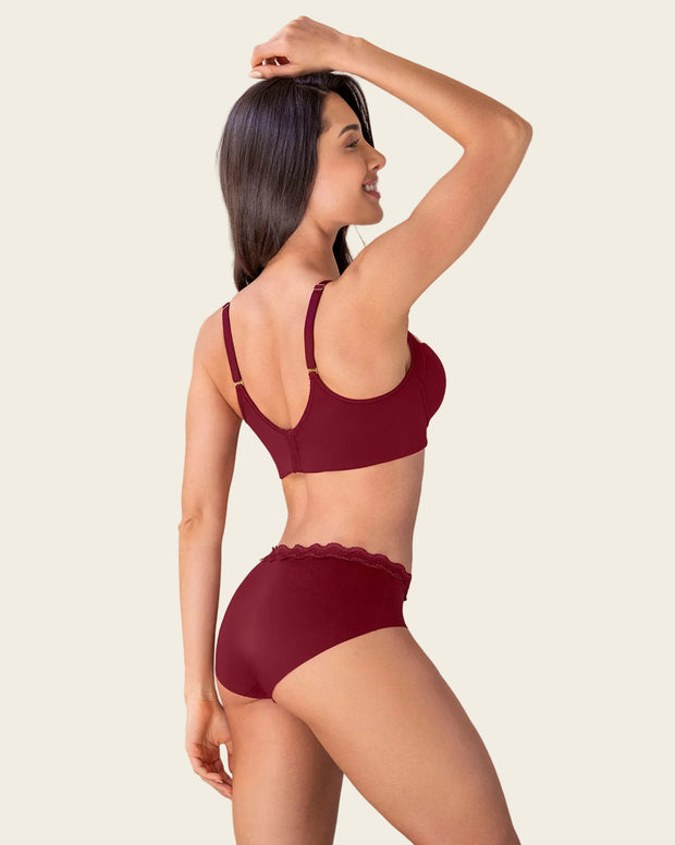 Brasier con buen cubrimiento de sisa y espalda