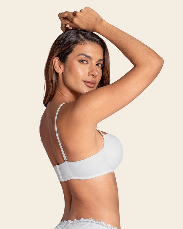 Brasier copa lisa con arcos y realce incorporado